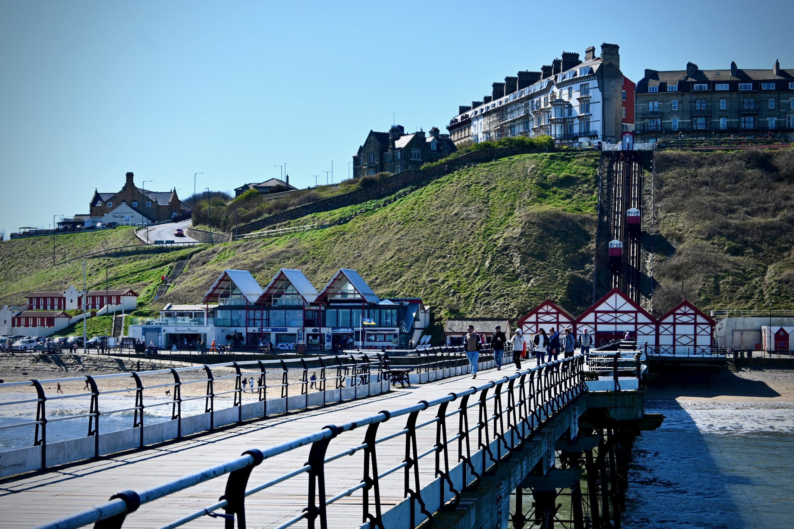Satlburn's attractive seafront