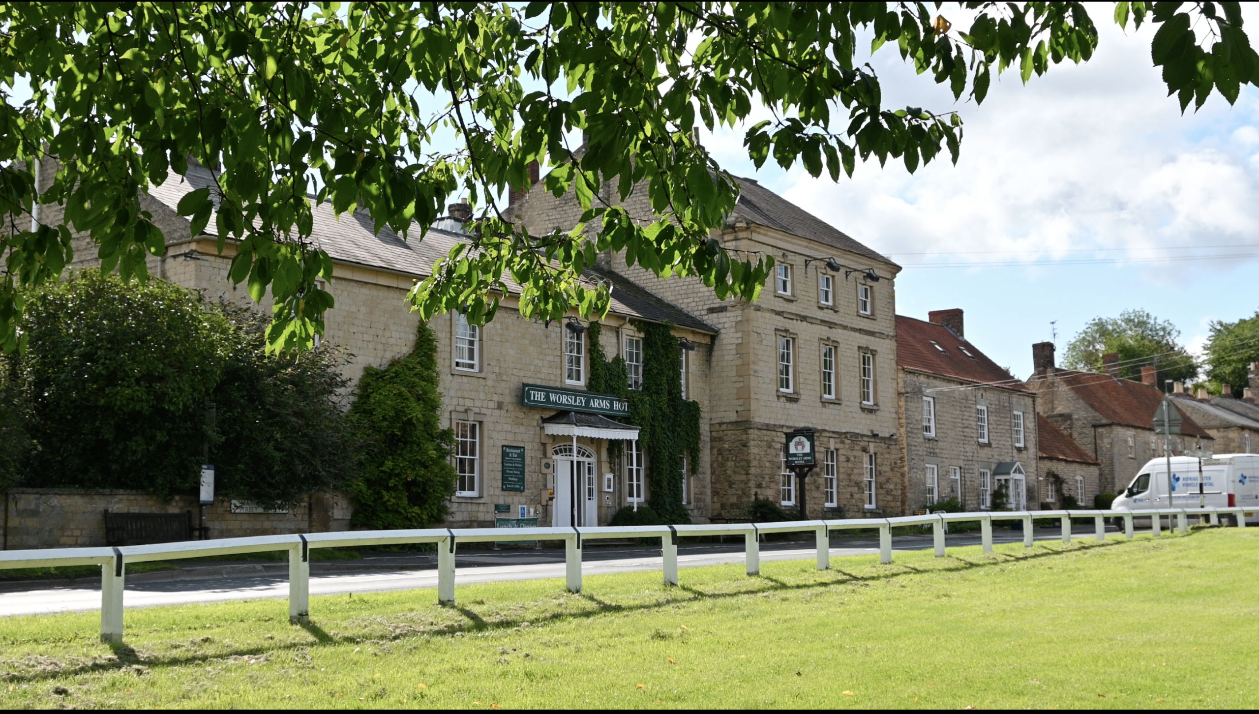 Scenic Rural Walk on the Ebor Way: Hovingham to Oswaldkirk and Helmsley