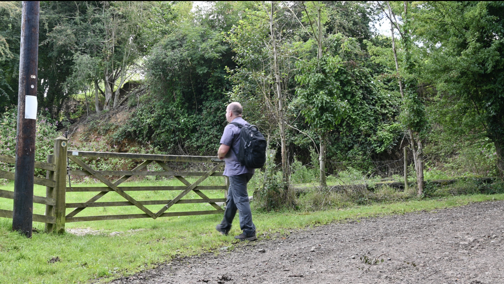 Farmers gate on the Ebor Way