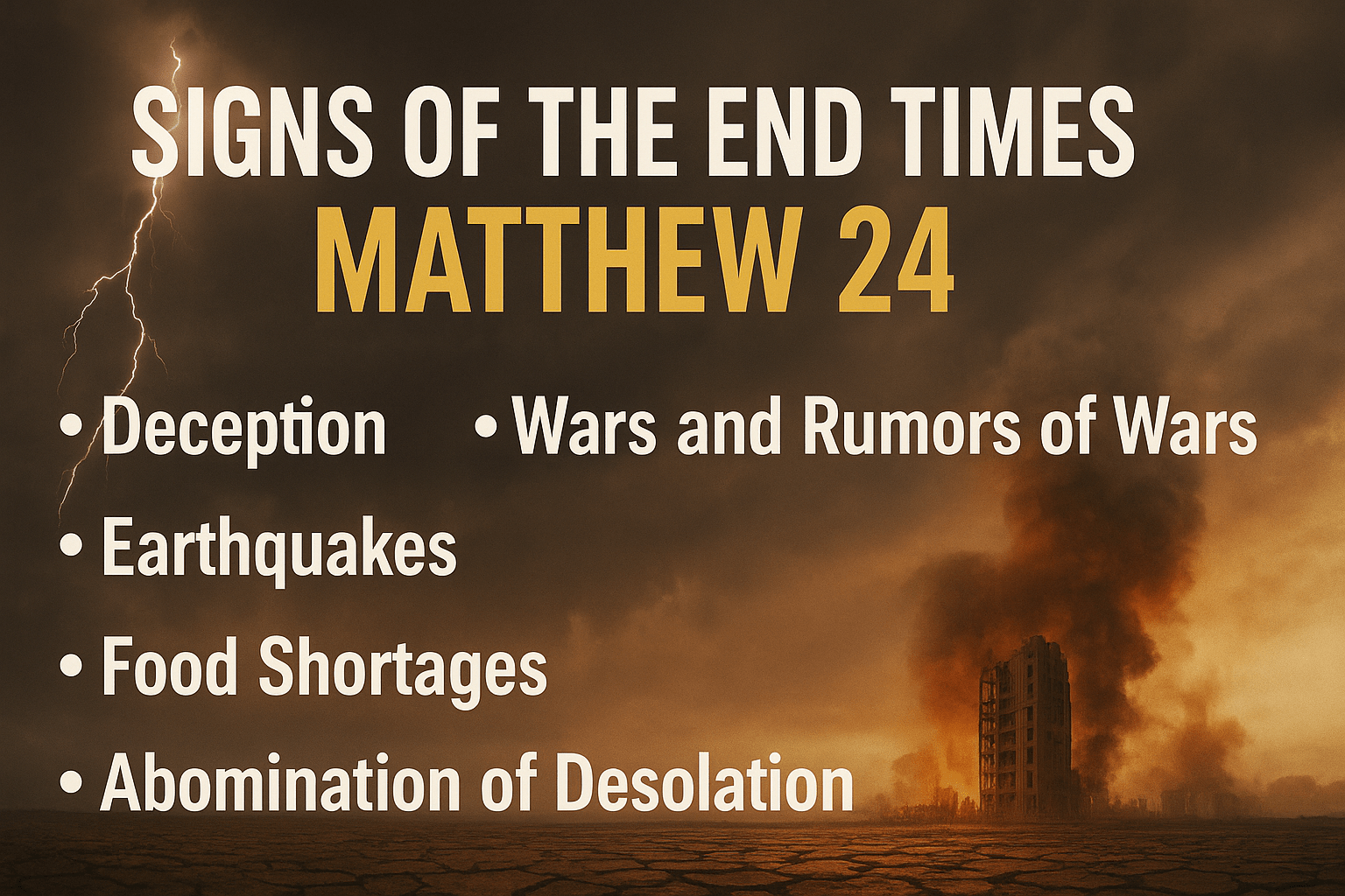 The End Times in the Bible: Prophecy, Signs, and What to Expect